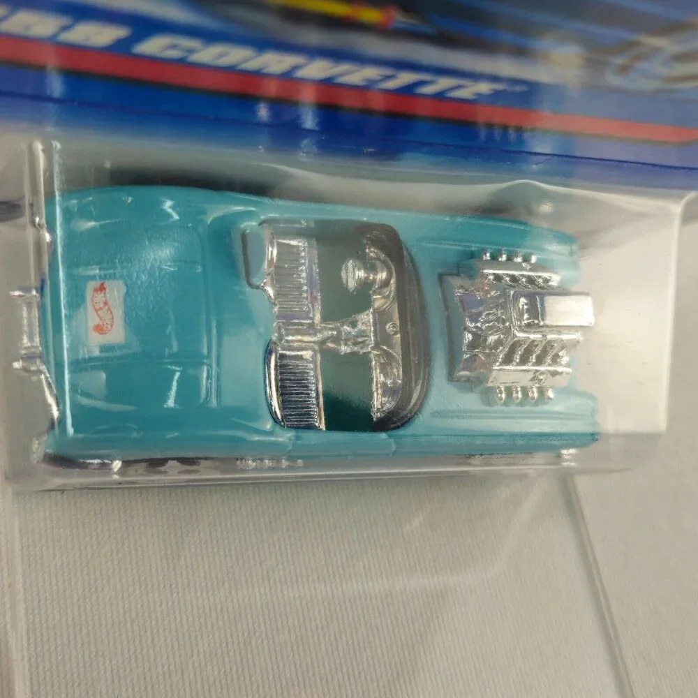 VINTAGE‎ Hot Wheels 1997 #780 '58 Corvette MINT IN CARD (K226)